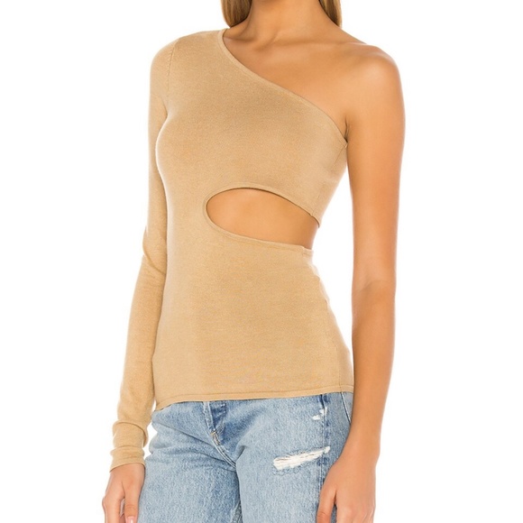 H:OURS MARQUEE MOON TOP IN NUDE, SIZE SMALL - Picture 3 of 6